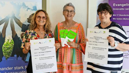 Das Kompetenzteam mit Claudia Queiser, Nicole Raichle und Patricia O`Rourke