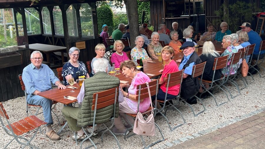 Ausflug Betreutes Wohnen ins Restaurant Holderbüschle